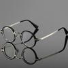 Punk Round Glasses Men Fashion Blue Light Blocking Eyewear Women Trendy Vintage Brand Design Optical Frames for Reading