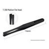 Durable 8 Black Tweezers for Digital Appliance Repair & Tight Spaces
