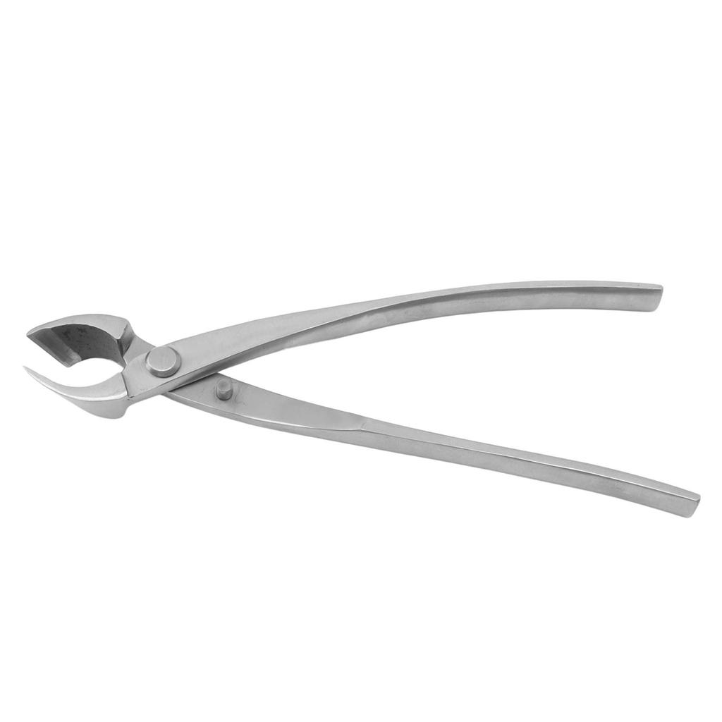 Bonsai Concave Branch Cutter Chromium Alloy Bevel Round Edge Knob Cutter for Home Garden