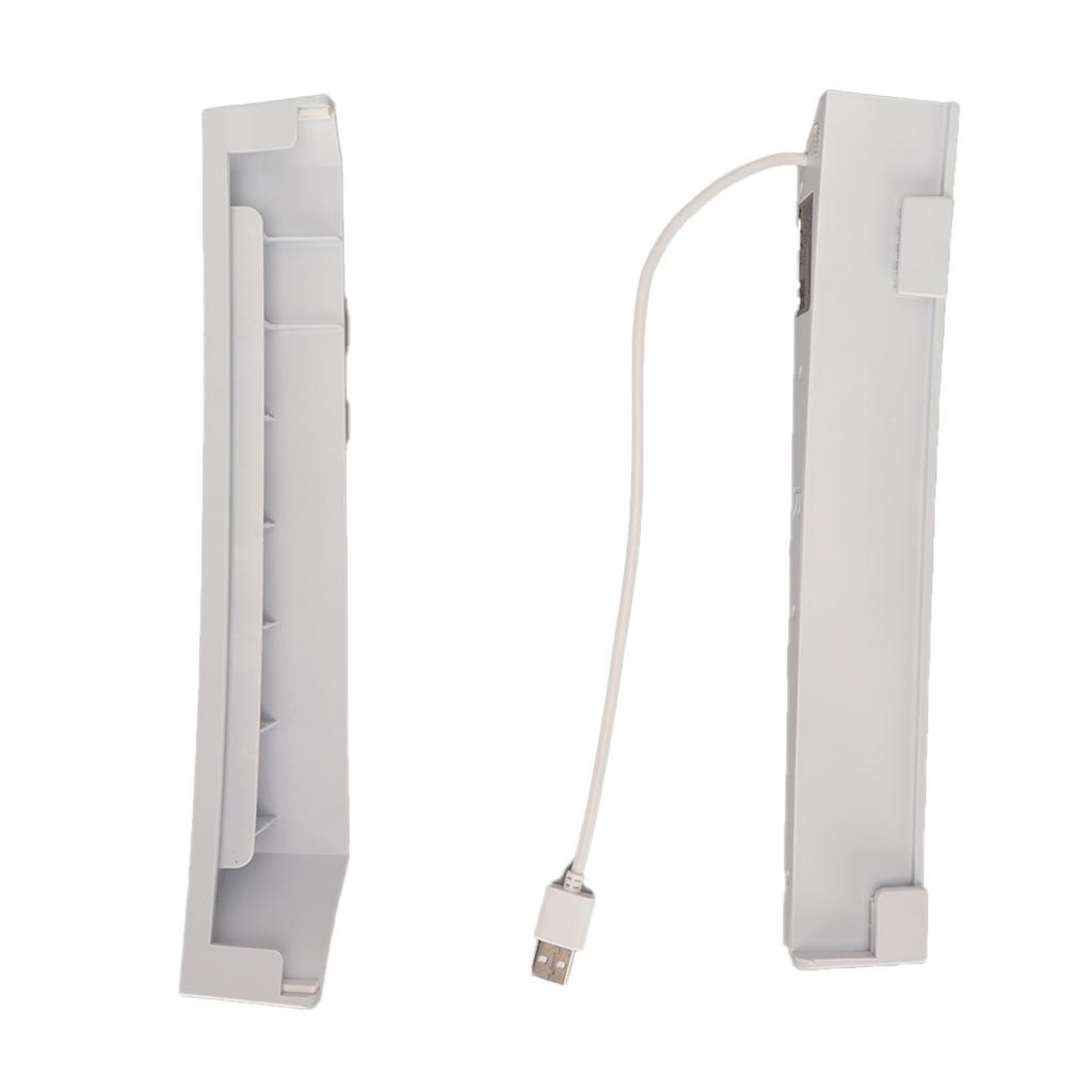 Game Console Horizontal Stand 4 USB Ports Minimalist Design Base Holder Stand for PS5 Digital Disc Edition