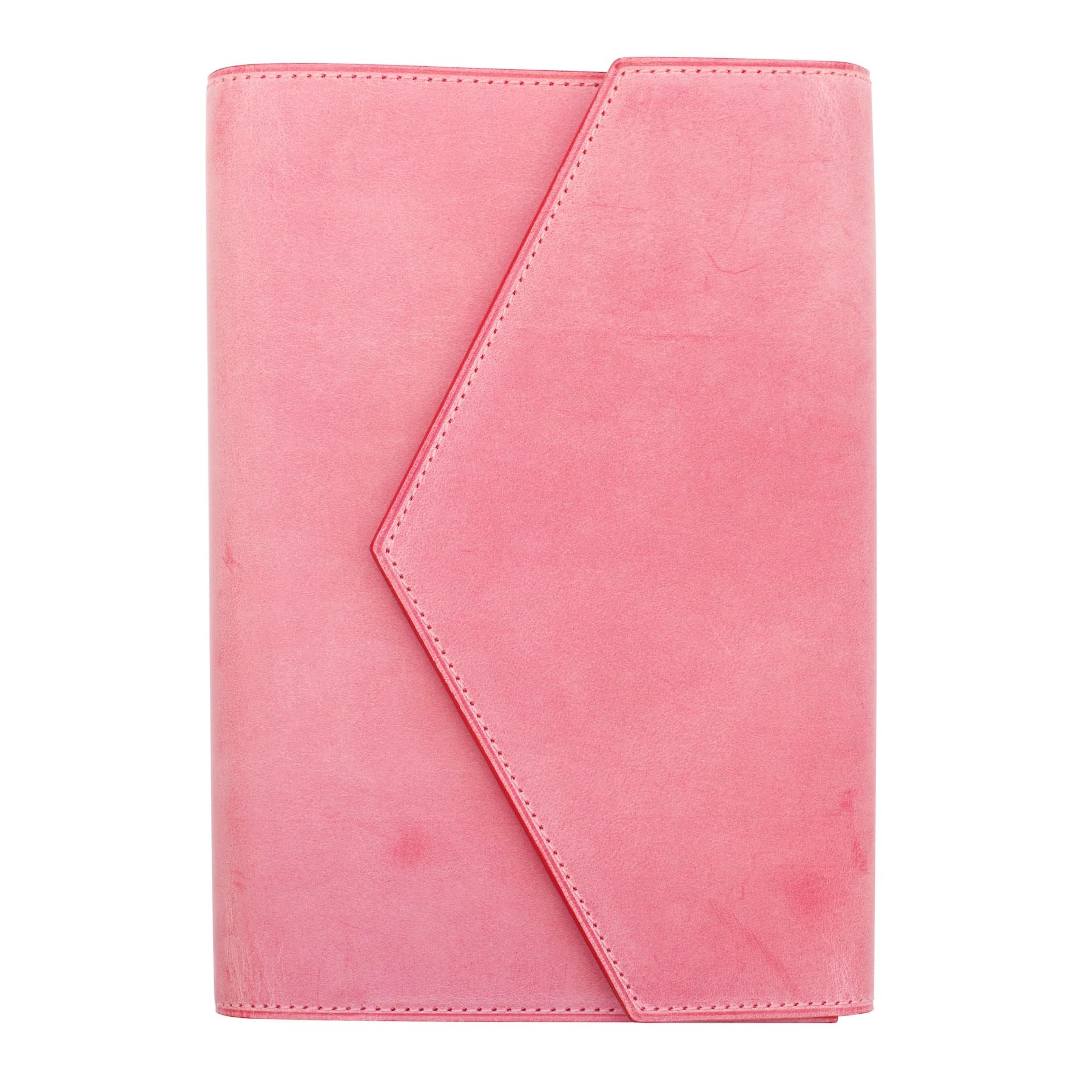 

Lettera Tempesty Sibylla Leather Bible 16mm Gold Ring System Organizer 10 [Pink]