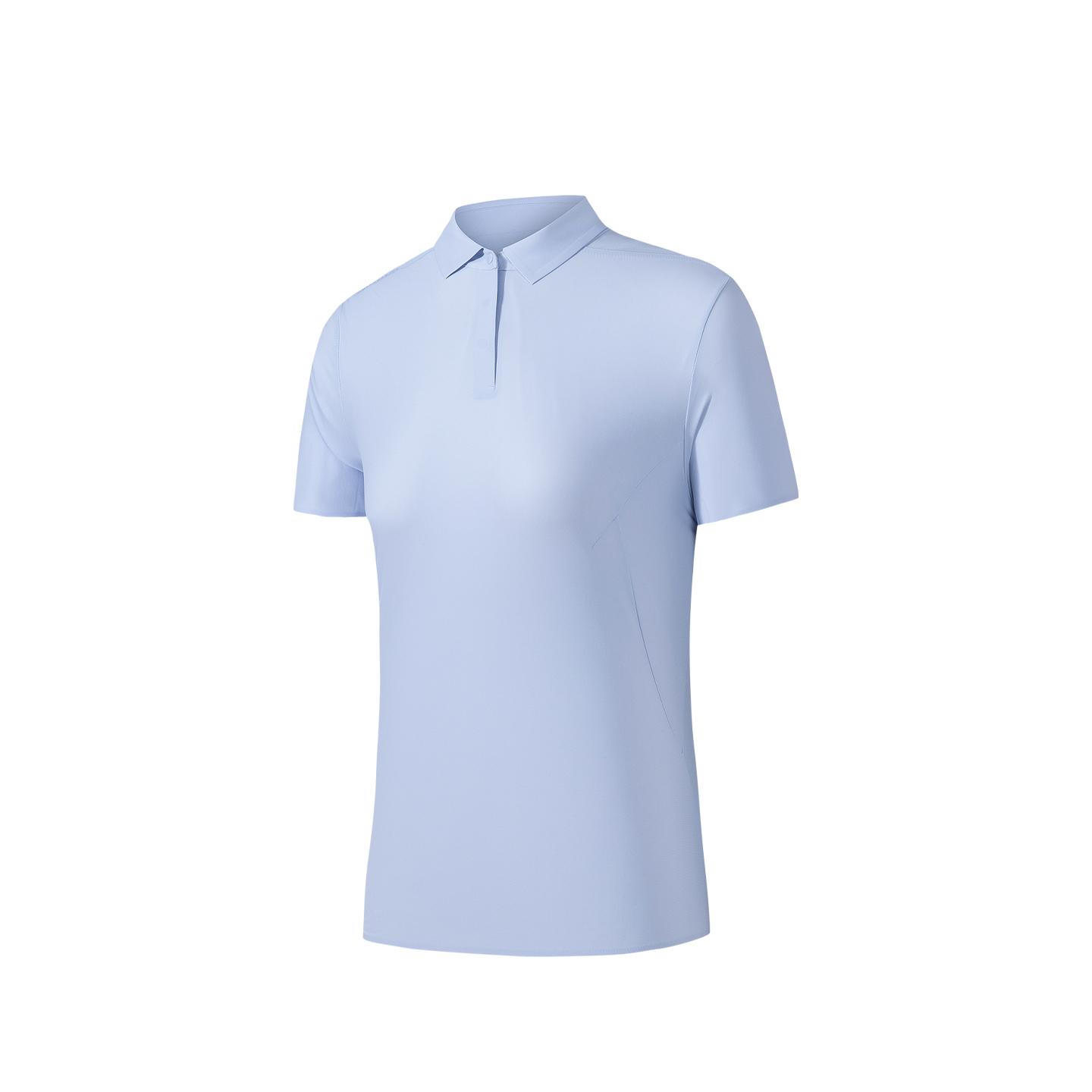 

Anta Solid Color Versatile Breathable Short Sleeve Polo Shirt Women tops 162620109-7 S