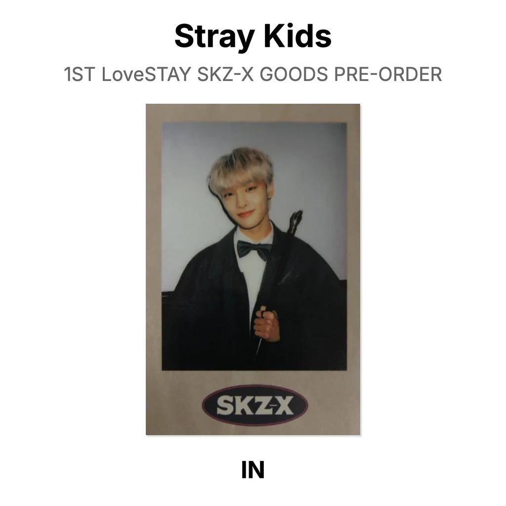 Stray Kids 1ST LoveSTAY SKZ-X GOODS PRE-ORDER Official Photocard