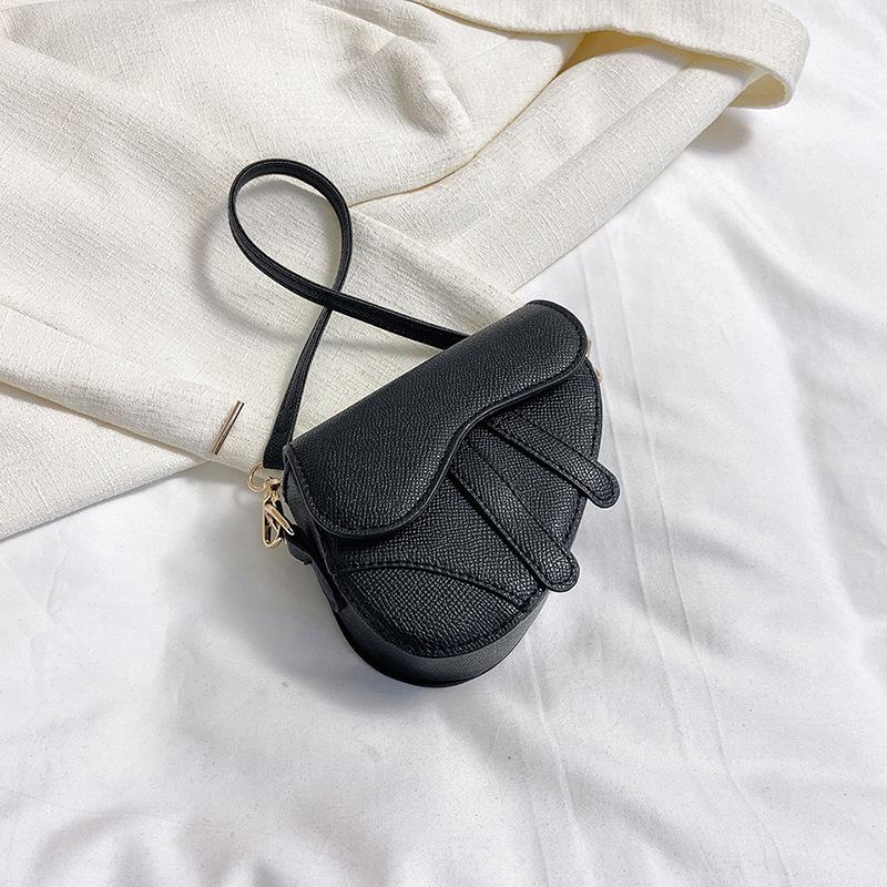 The Two 2023 New Women's Mini Saddle Bag - Stylish French Fashion Crossbody Triangle Handbag