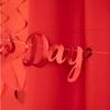 Valentines Day Banner Red Valentines Day 140Cm
