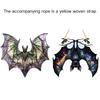 Halloween Decoration 2D Acrylic Bat Suncatcher - Home Wall Art, Housewarming Gift - Home Hanging Decoration Ornaments Waterproof