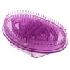 Silicone Meridian Massage Brush Portable Pressure Massager Professional Body Massage Tool for Back Neck Arms Feet Legs Hands