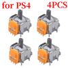 2/4PCS Replacement Hall Effect Joystick 3D Analog Sensor Thumb Stick Rocker Module for PS5/PS4 Controller Repair Parts Accessory