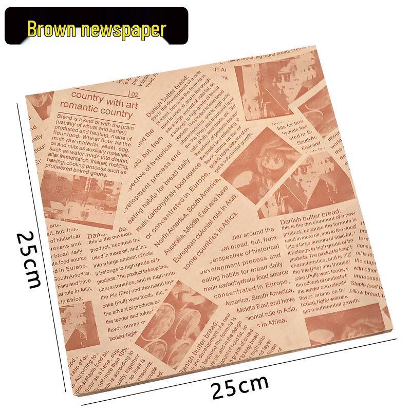 Oil-Proof Paper Mat for Grilling, Frying, and Baking