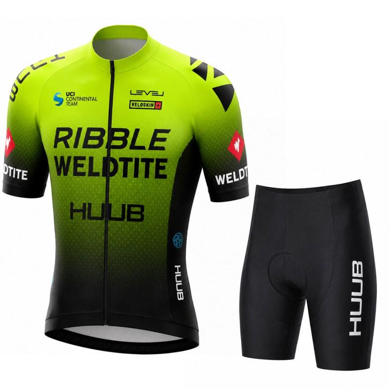 HUUB Team Cycling Jersey Short Sleeve Quick Dry Breathable Bike Shirt Road Mountain Biking Use