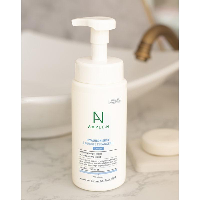 Hyaluronic Shot Low-Stimulation Bubble Cleanser 450ml