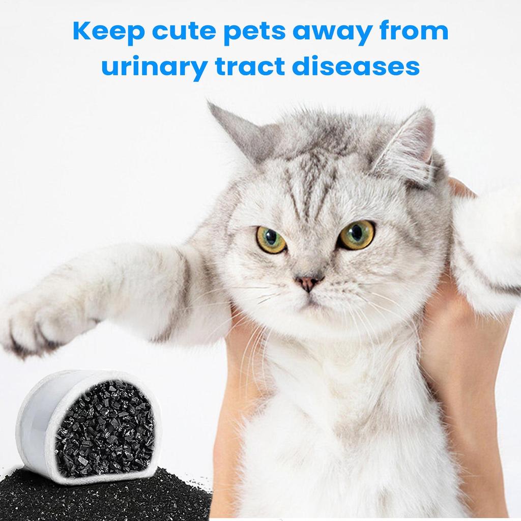 Filters For Cat Water Fountain Cat Water Fountain Filter Replacement 12 Pieces Odor Adsorption Kitten Puppy Drinking Supplies