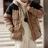 Li Ning Sports Life Collection Down Jacket Men's Light Chestnut Brown AYMT065-4