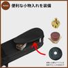 Rowaica Bow Case for Violin Cello Viola Double Bass String Instrument Bow Holder for 2 Bows Shoulder Strap Black