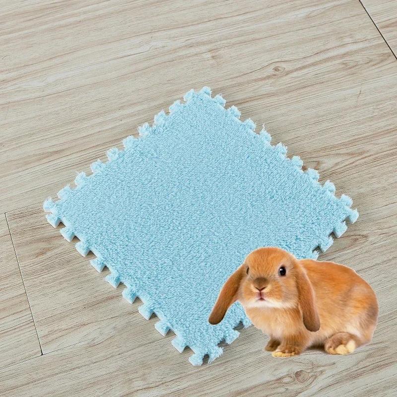 4/10Pcs Pet Pee Pad Washable Guinea Pig Pads Waterproof Rabbit Sleep Mat Blanket Bed Highly Absorbent Cage Liner Pet SleepMat