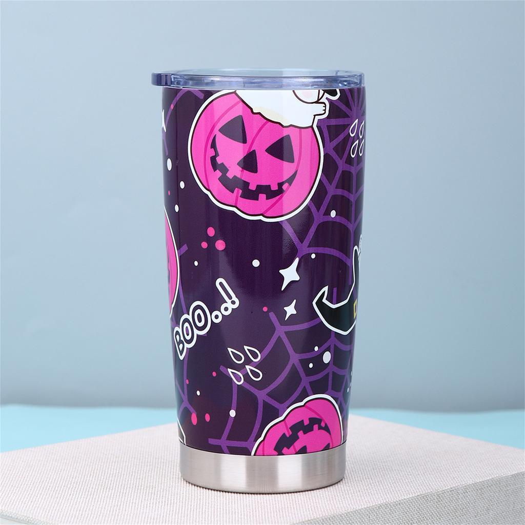 20oz Insulated Stainless Steel Coffee Mug Tumbler Cup Thermal Travel Mug Double Wall Vacuum With Straw For Men Women Cold Hot Coffee
