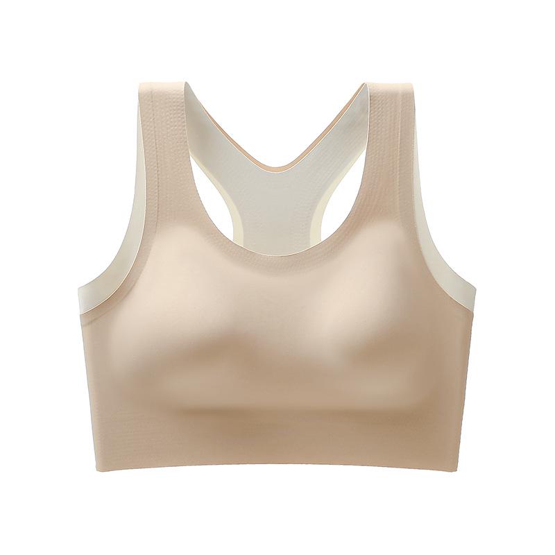 High Impact Breathable Sports Vest with Integrated Cup - Large Bust Yoga & Aerobics Beautiful Back Bra
