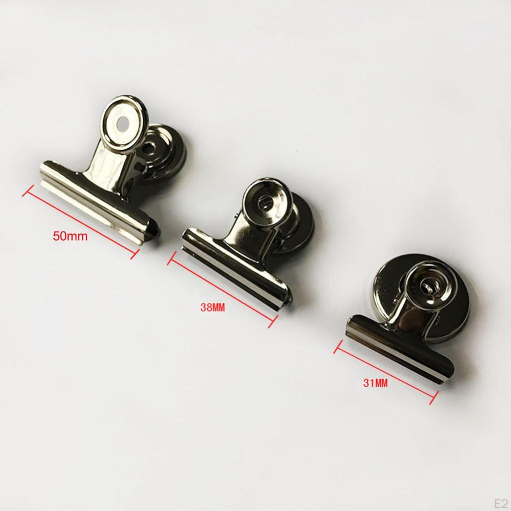 18x Magnetic Clips for Classroom Organization Supplies Home Kitchen Locker
