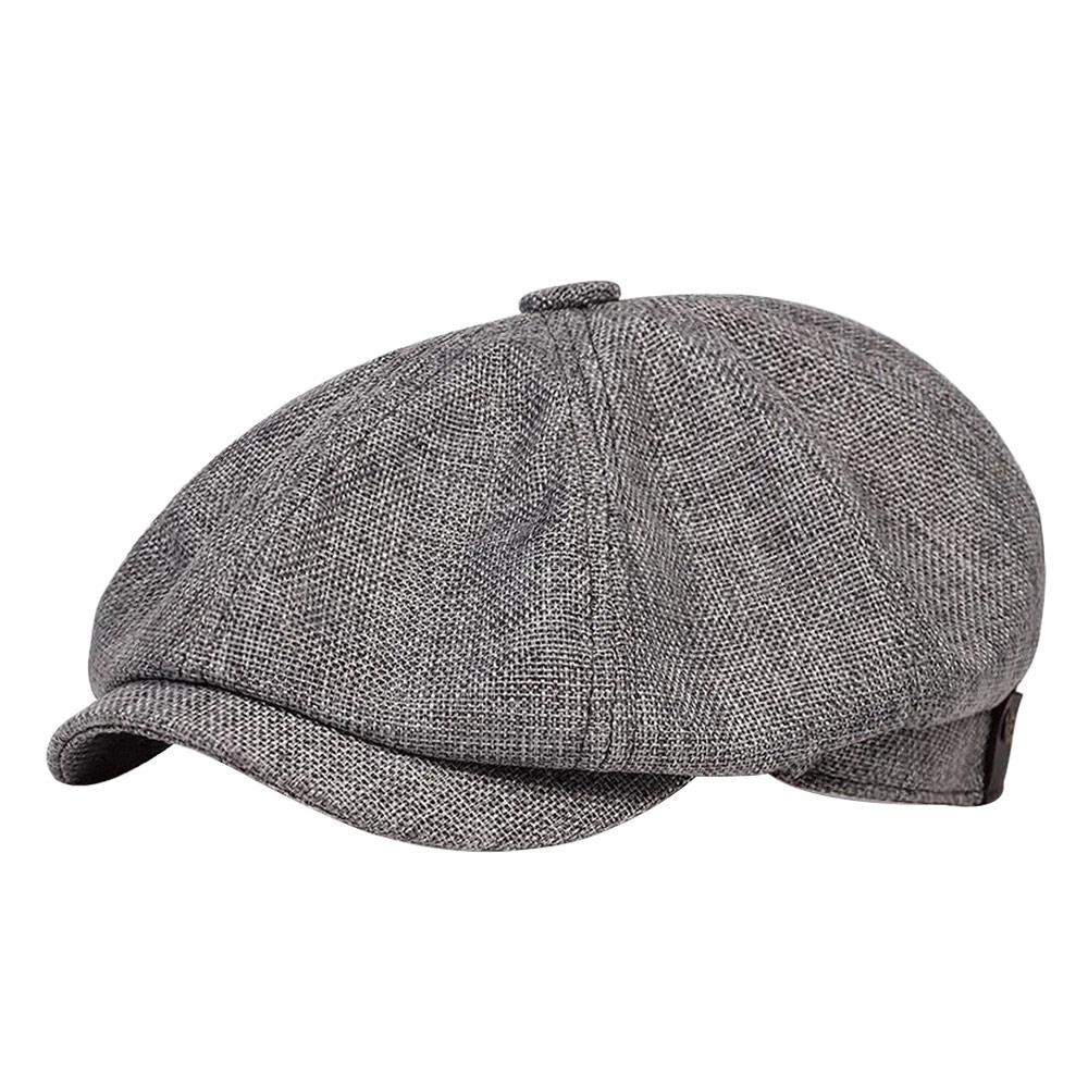 Autumn Winter Casual Men Newsboy Hat Retro Classic Beret Hats Warm Street Caps Unisex