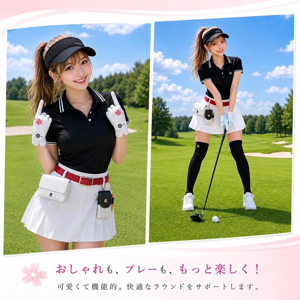 LAC NA Golf Gloves for Women, For Both Hands, UV