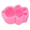 Silicone Material Sleeping Bear Silicone Mould 3D Cute Bear Cake Decor Mould Pink Fondant Clay Making Mould Ice Cream Moulding