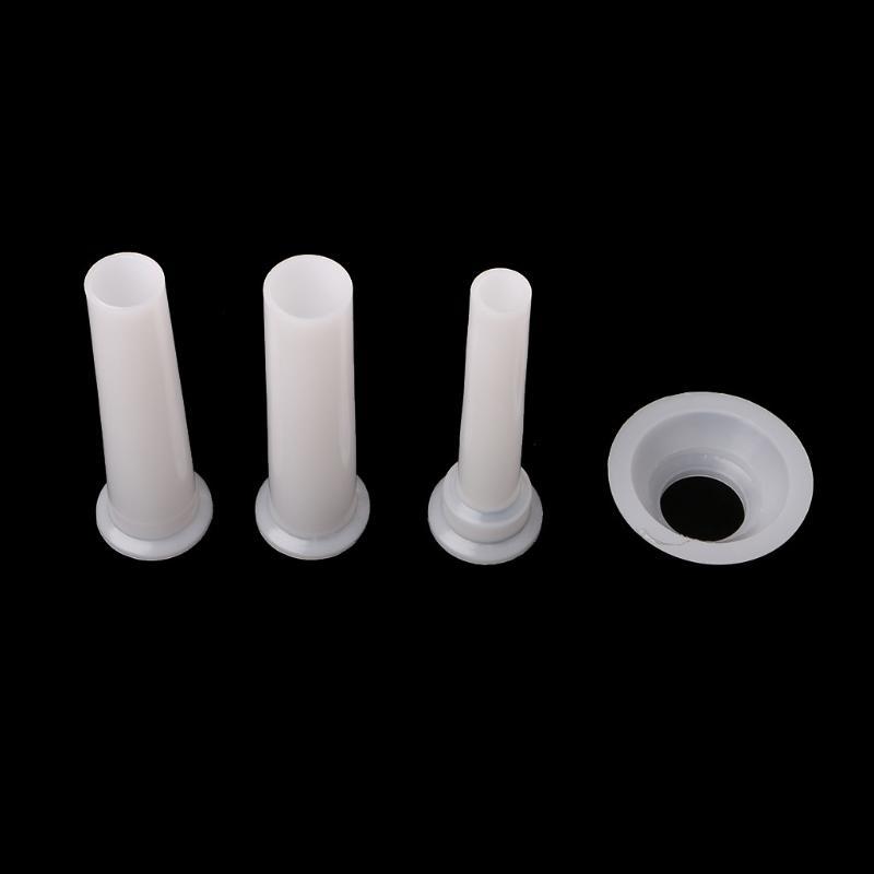 3 Pcs Universal Sausage Stuffing Tube Plastic Stuffers For Casing Meat Grinder