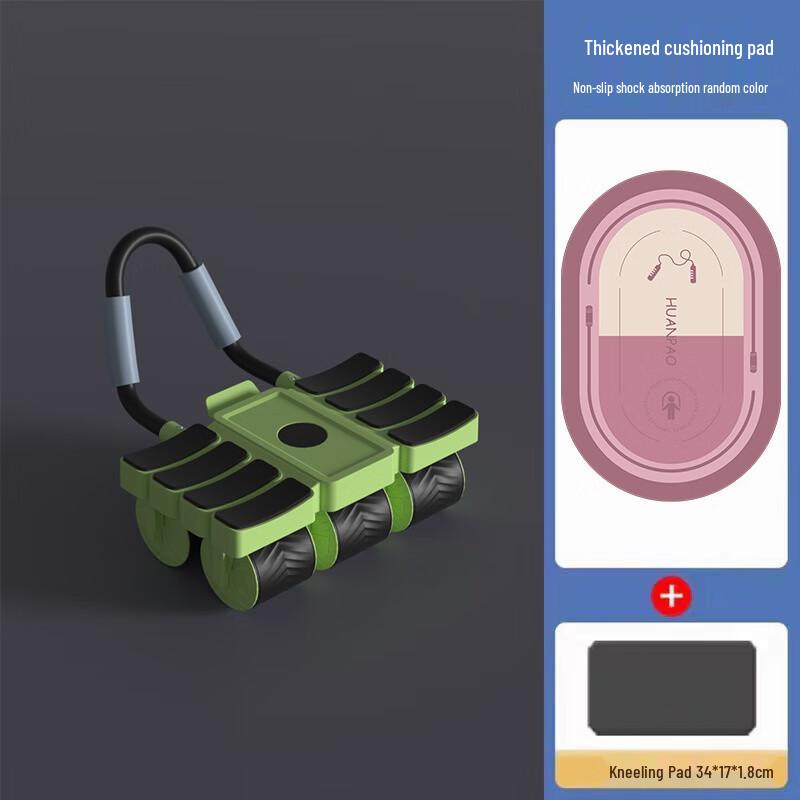 Zebian Automatic Rebound 6-Wheel Ab Roller
