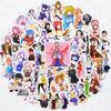 50 Non-exposed Sexy Beauty Stickers Personalized Stickers Car Computer Suitcase DIY