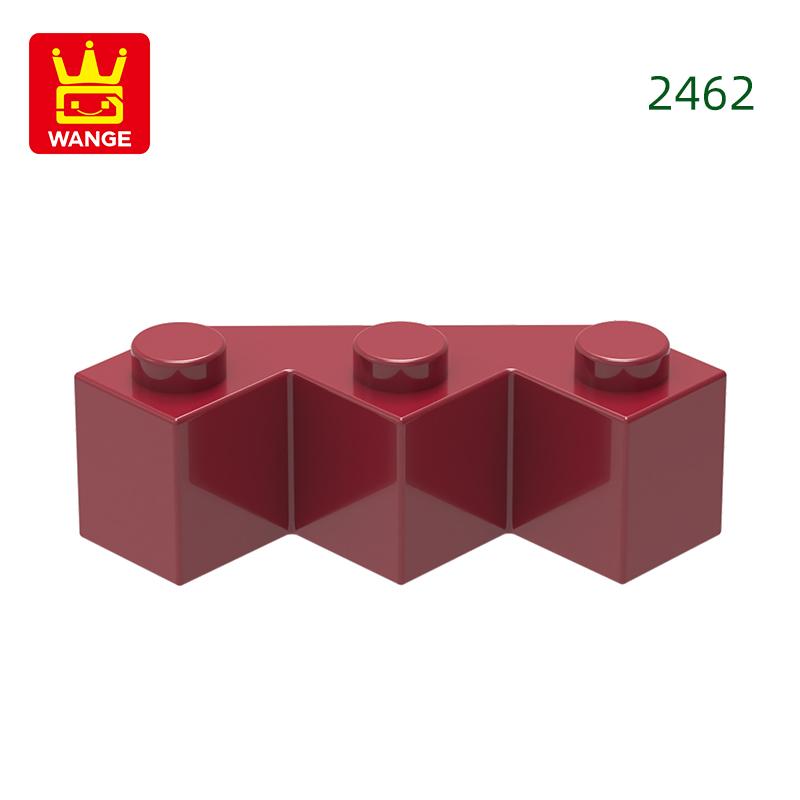 Non-Toxic 64Pcs/Lot 2462 Oblique 3 Holes Building Blocks Moc Accessories Compatible With Brick Children Toys Gift Box