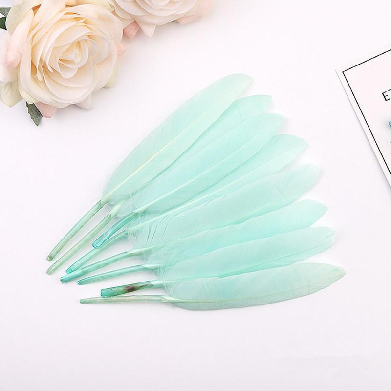 20Pcs Duck Feathers DIY Dream Catcher Halloween Crafts Supplies Wedding Home Partys Decor Jewelry Creation Apparel Accessories