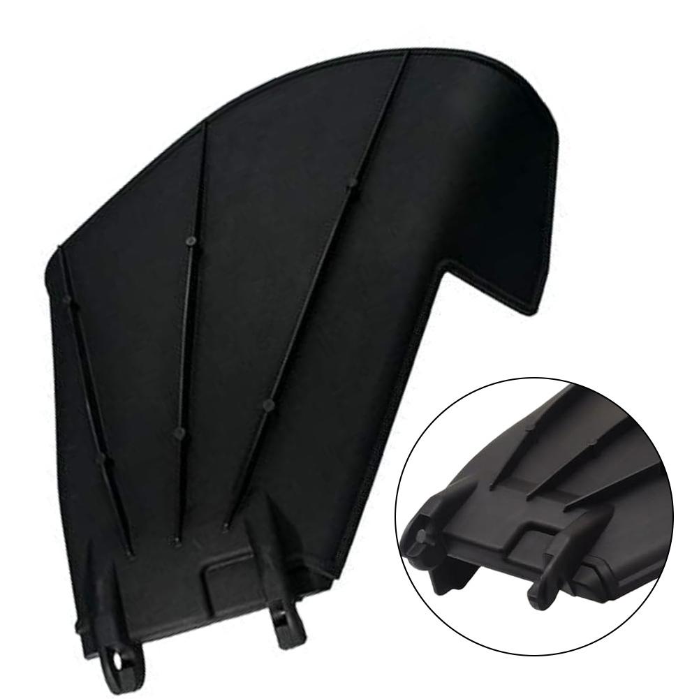 604268 Lawn Mower Discharge Deflector Chute Black For Hustler For Raptor Grass Trimmer Discharge Diversion Groove Garden Parts