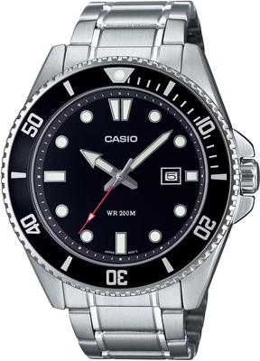 Standard Analoge Sportuhr 20 ATM Wasserdicht Schwarze Lünette Metallband Überseemodell [Casio] MDV-107D-1A1V Herren [Artikel]