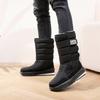 Winter Men Women Cotton Shoes Thick Warm Thick Soled Non Slip Outdoor Simple Comfort Wear-resistant Men Women Cotton Boots Botas