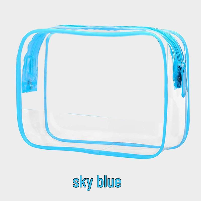 Waterproof Transparent Multi-Functional Travel Makeup Toiletry Bag