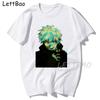 Japanese Anime Jujutsu Kaisen Men S T Shirt Gojo Satoru Fun Cartoon Character Print Loose Streetwear