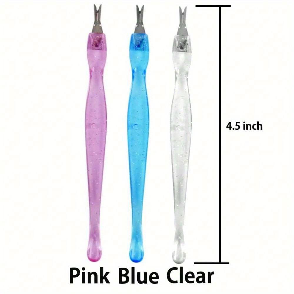 Practical Nail Art Tools Pedicure Cuticle Trimmer Remover Pusher Dead Skin Callus Removal Fork