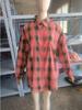2024 Trendy European & American Cotton Plaid Shirt: Versatile, Loose-Fit, Long-Sleeve Women's Fashion for a Stylish Commute