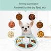 Smart husdjursmatare med sex fack och stor kapacitet med musikalisk påminnelse