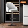 For Modern Minimalist Living Room High Bar Chairs Home Furniture Restaurant Bar Stool Hotel Swivel Backrest Armchair P L