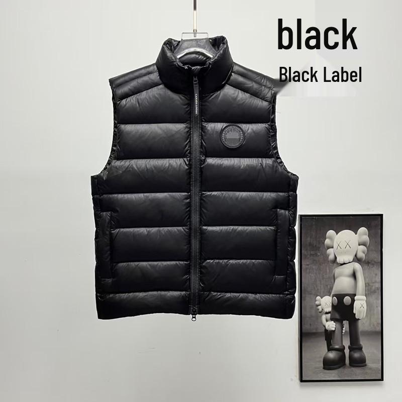 

Пуховий жилет Canada Goose Crofton: Водонепроникний, Без рукавів, Стійка горловина, Наповнювач 700 Fill Power, Дизайн Color Block. Extra Small