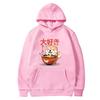 Shiba Inu Enjoying Ramen Funny Graphics Hoodie Men Women Fashion Vintage Long Sleeve Streetwear Print Oversizhoodie Unisex