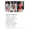 Foreign Trade Sexy Three-point Hollow Sex Underwear Striped Breast Split Two-piece Set European and American Bikini 8169