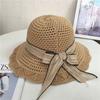 K325-Sunshade Hat For Women Sunscreen Big Brimmed Hat For Leisure Students In Summer Foldable Face Covering Sun Hat Cap