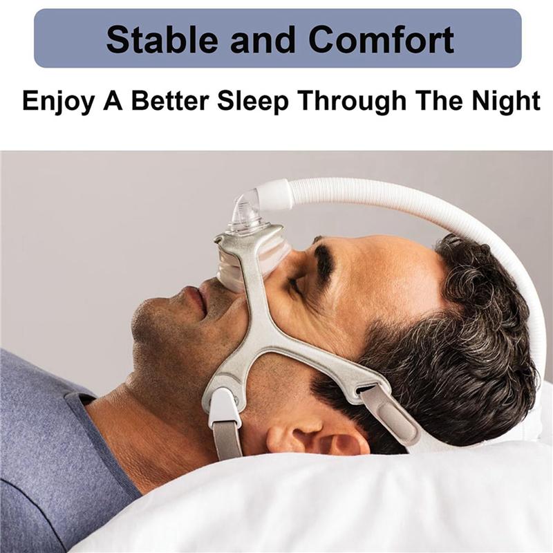 2x Correa de Arnés para Cabeza CPAP Para Máscara Wisp Para Arnés Respironics - Correa de Repuesto para Máscara CPAP