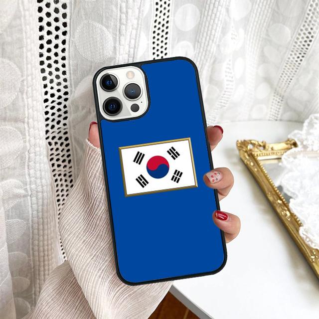 South Korea Flag Phone Case For Samsung Galaxy S10 S22 S23 S24 Note 10 20 Lite S20 Plus S21 Ultra Back Cover