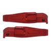 Compatible for NMAX155/125 XMAX300/250 Motorcycle Aluminium Alloy Accessories Rear Passenger Foot Peg Pedal Footrests 2x