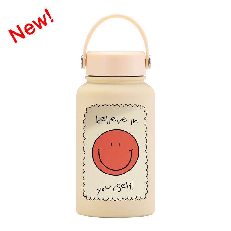 Handun 650ml Portable Insulated Sports Water Bottle for Kids & Students