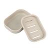 Portable Soap Rack Waterproof with Cover Soap Container Travel Case Plastic Soap Storage Box Household Storage Box Cleaning Tool