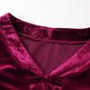 New Chinese Style Velvet Two-Piece Set