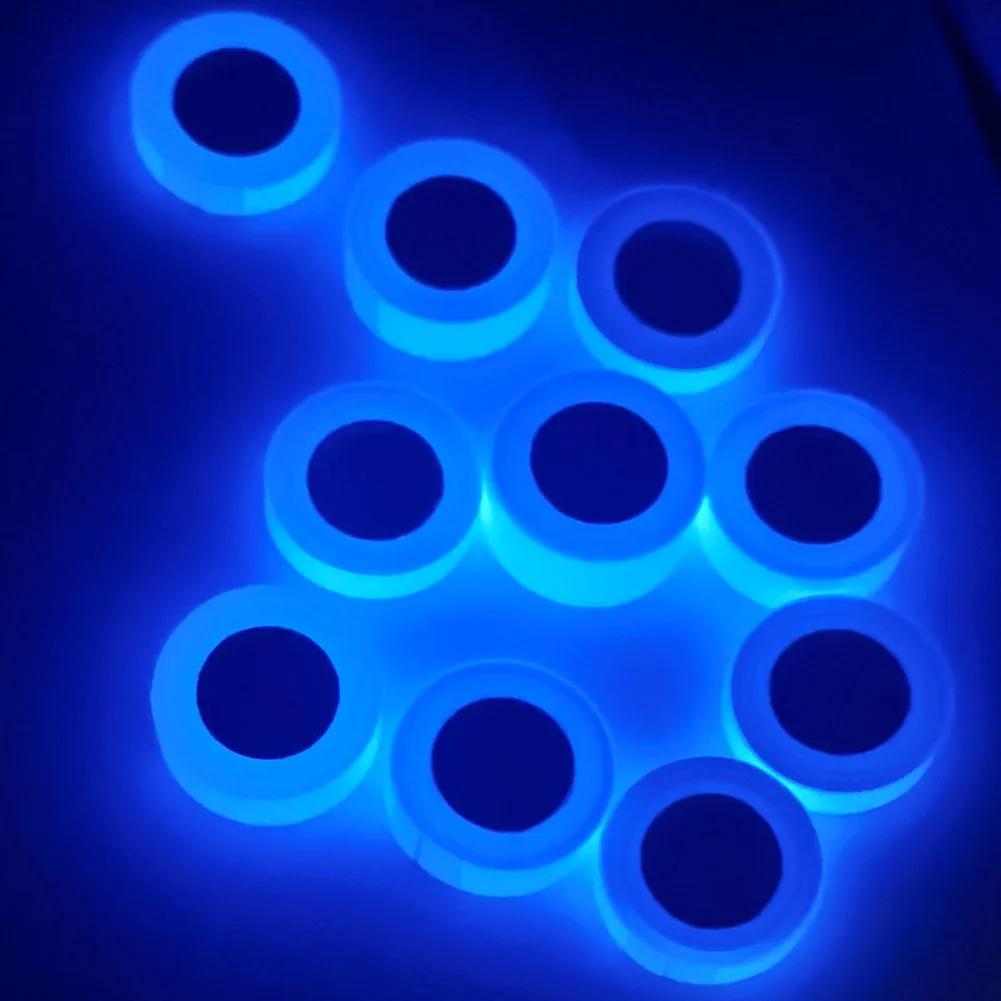Green Luminous Tapes Self Adhesive Glow In Dark Stickers Stage Decorative Luminous Fluorescent Tape Warning Stickers